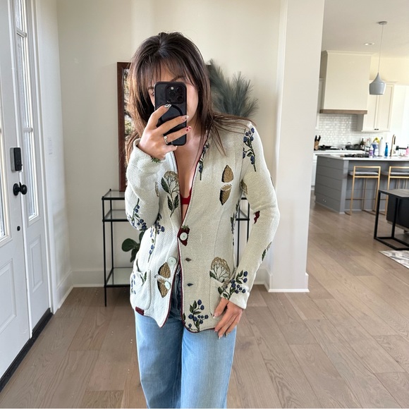 Aldo Martins Sweaters - Aldo Martins fruit floral cardigan